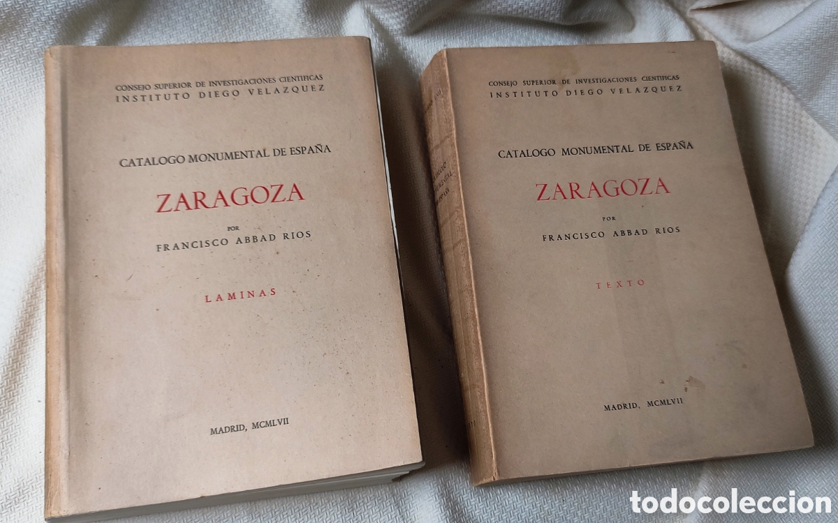Libros de segunda mano: Cat&aacute;logo Monumental de Espa&ntilde;a.Zaragoza. - Foto 1
