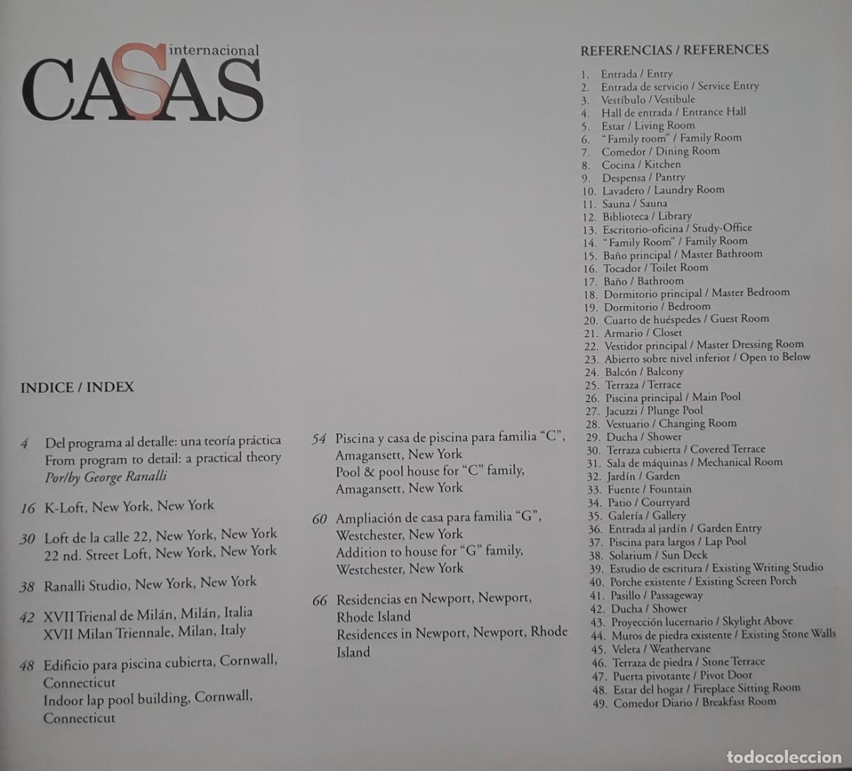 Libros de segunda mano: CASAS INTERNACIONAL. GEORGE RANALLI. 57. - Foto 3