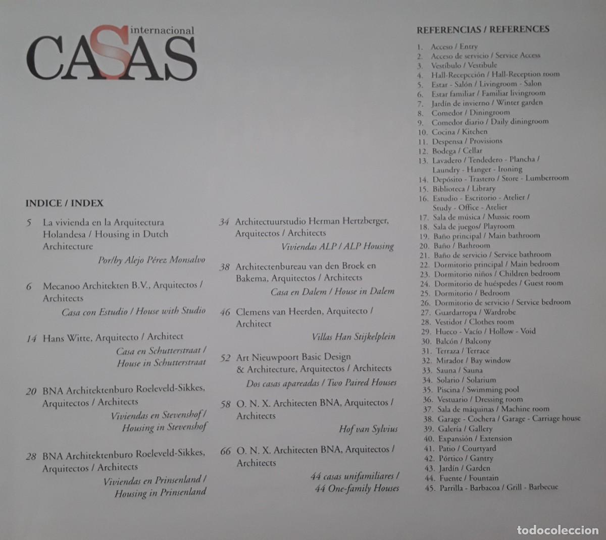 Libros de segunda mano: CASAS INTERNACIONAL. HOLLAND. 52. - Foto 2