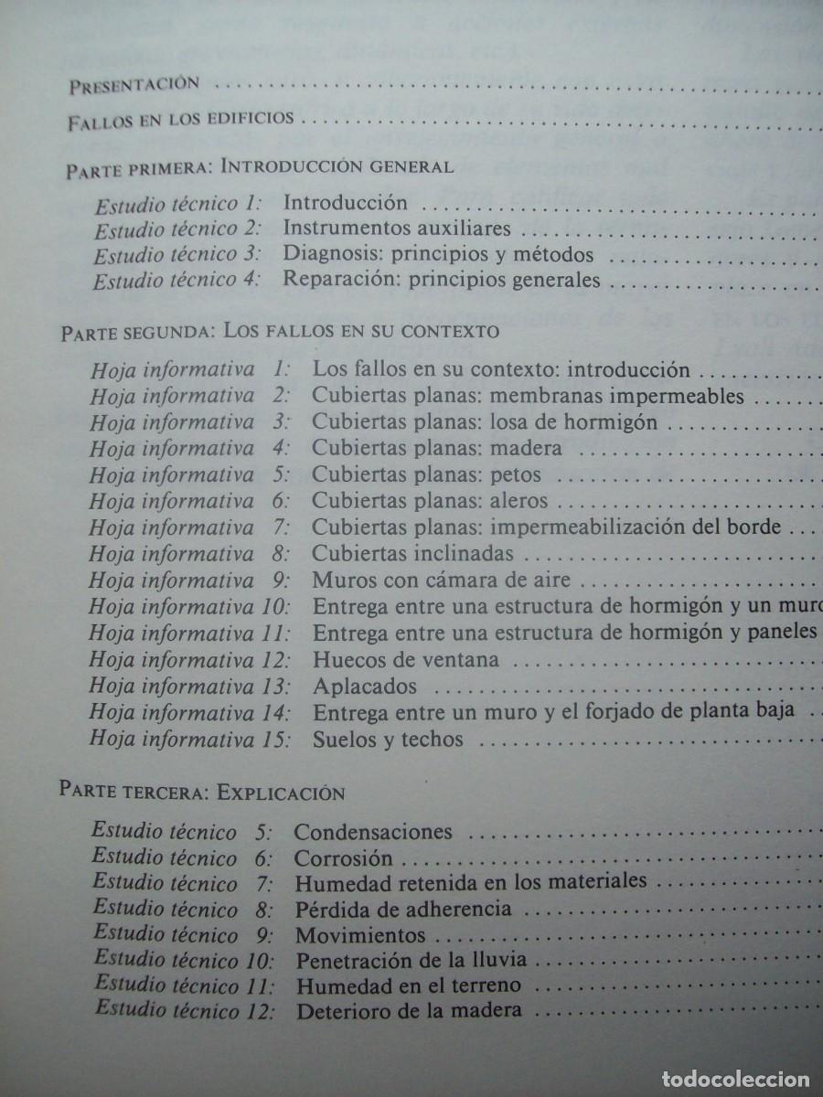 Libros de segunda mano: FALLOS EN LOS EDIFICIOS . LYALL ADDLESON - Foto 3