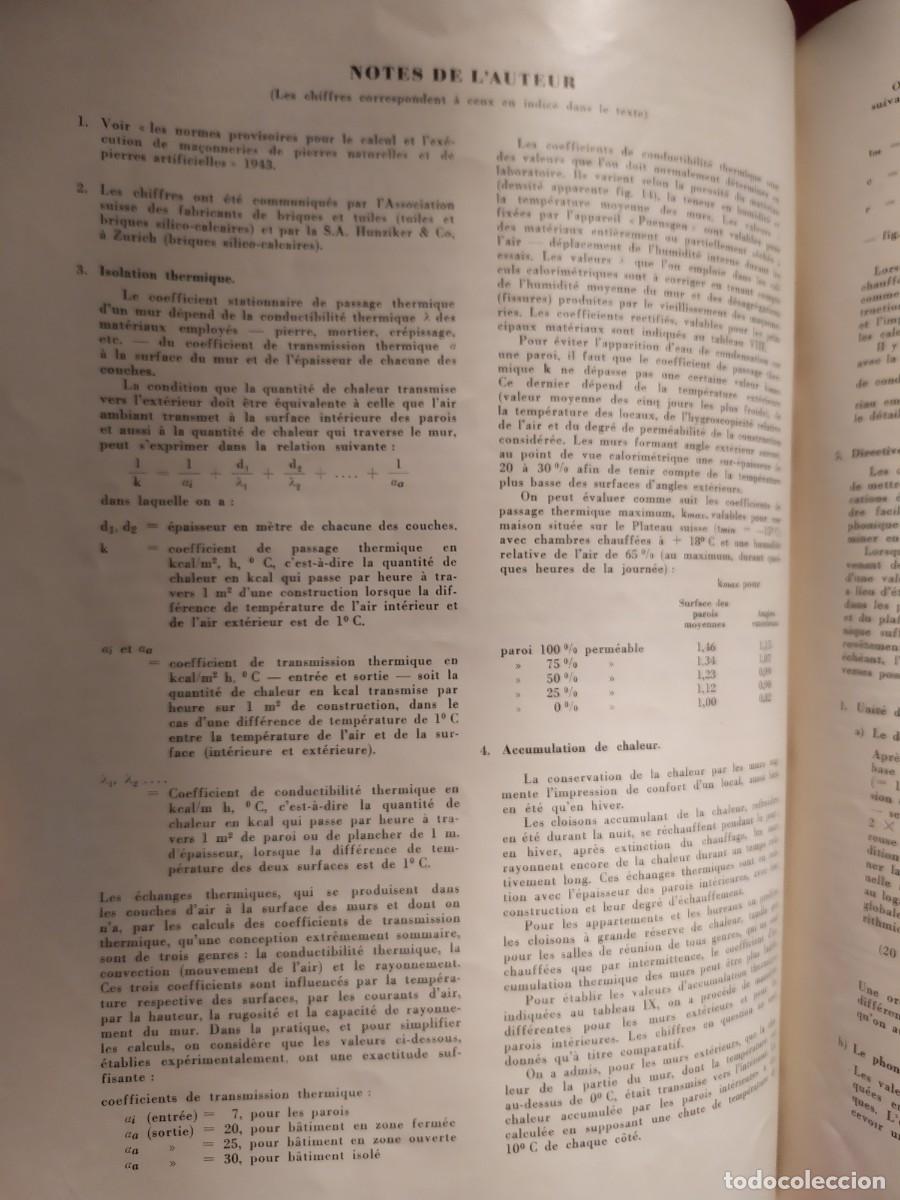 Libros de segunda mano: 1946. La construction en temps de guerre. Haller. - Foto 10