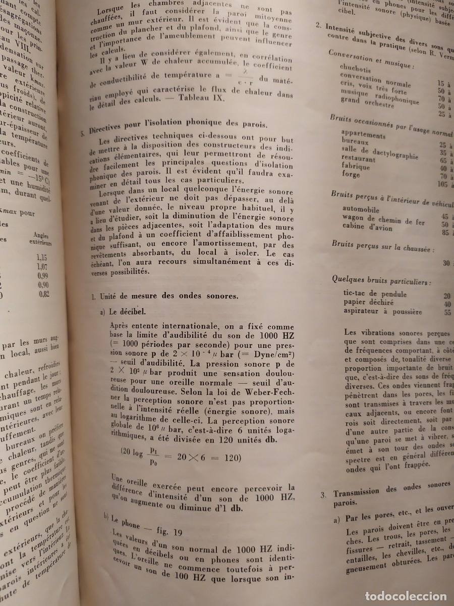 Libros de segunda mano: 1946. La construction en temps de guerre. Haller. - Foto 11