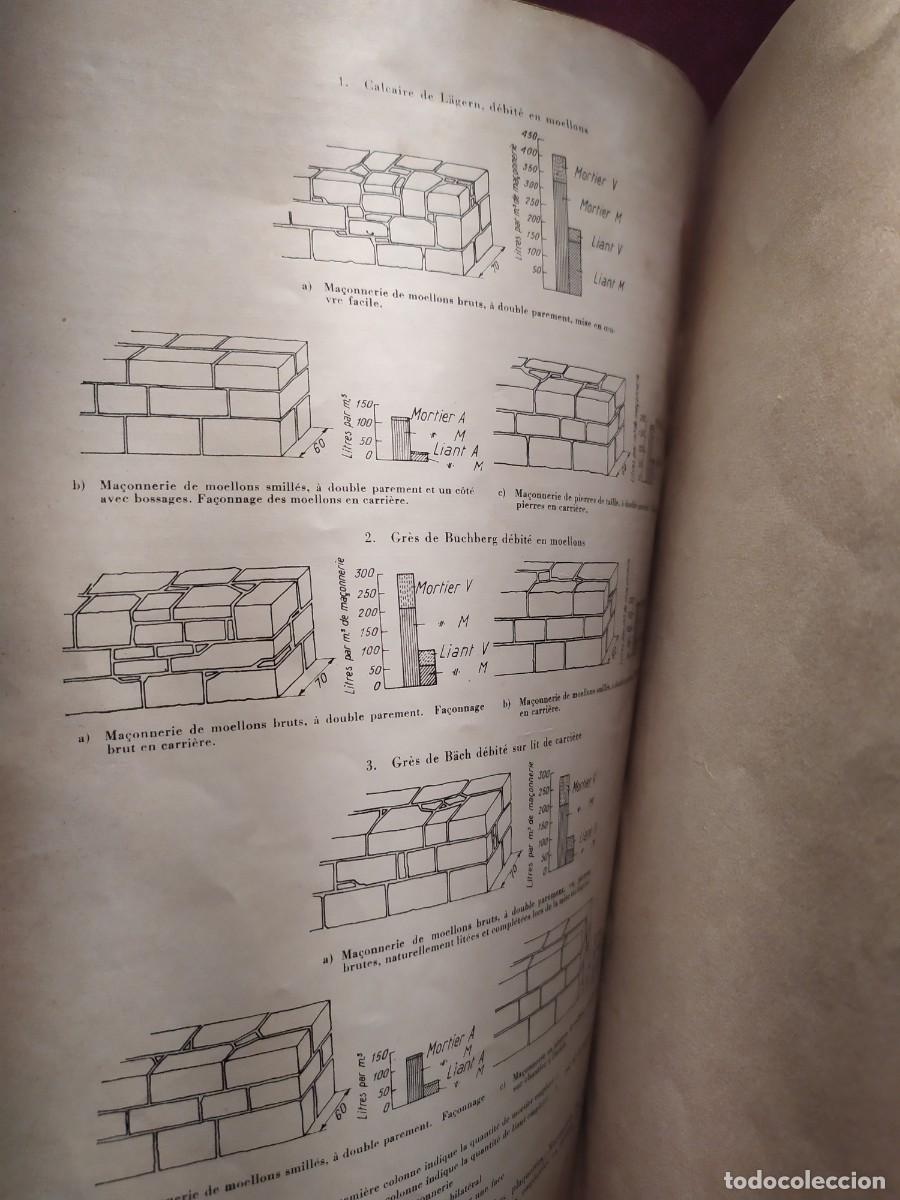 Libros de segunda mano: 1946. La construction en temps de guerre. Haller. - Foto 16