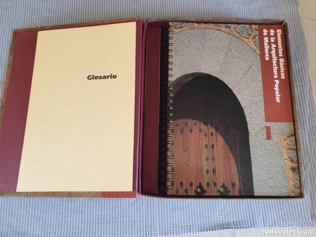 Libros de segunda mano: Elementos b&aacute;sicos de arquitectura popular de Mallorca. 2 tomos. A&ntilde;o 1991. - Foto 2