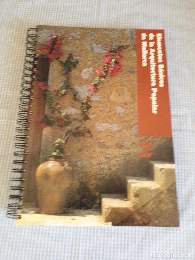 Libros de segunda mano: Elementos b&aacute;sicos de arquitectura popular de Mallorca. 2 tomos. A&ntilde;o 1991. - Foto 3