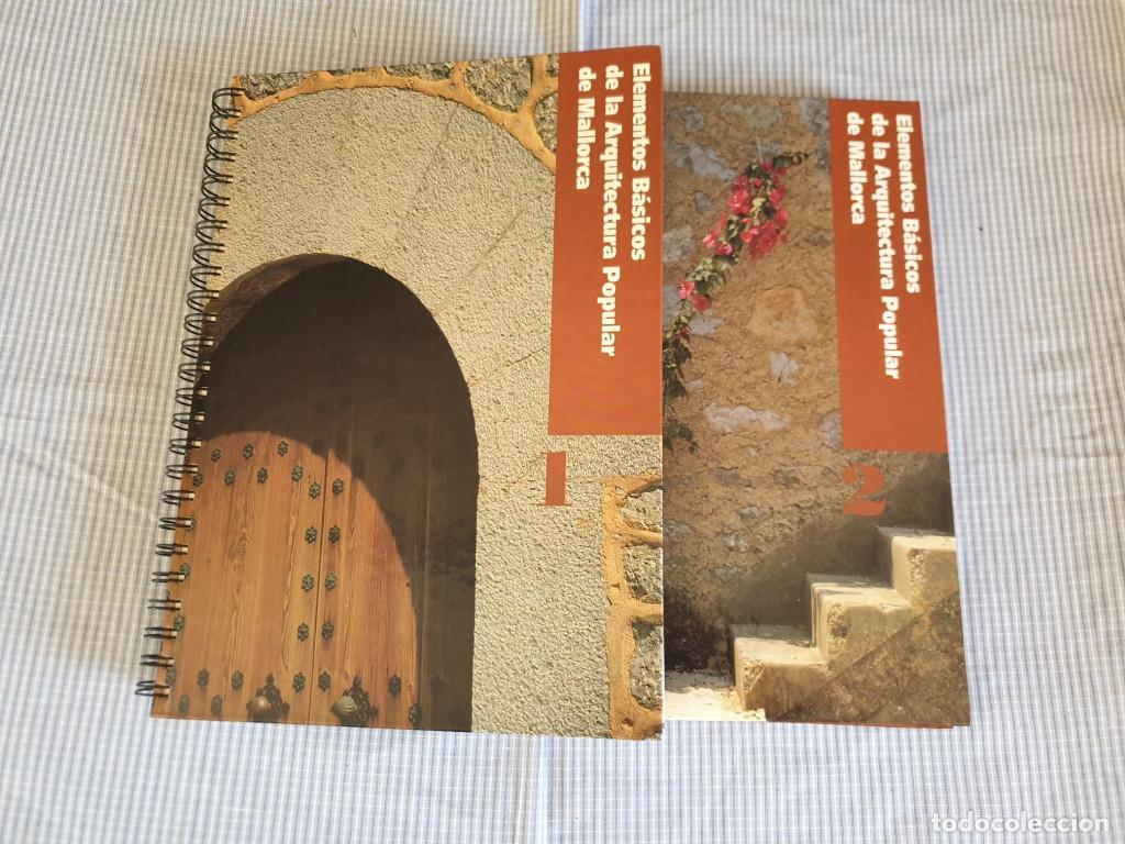Libros de segunda mano: Elementos b&aacute;sicos de arquitectura popular de Mallorca. 2 tomos. A&ntilde;o 1991. - Foto 7