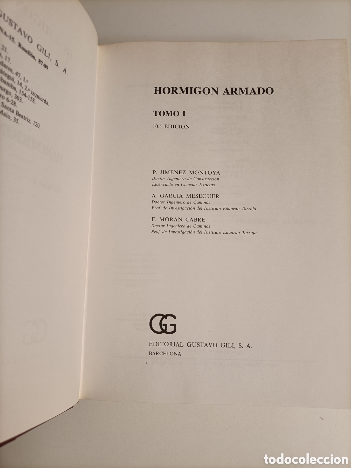 Libros de segunda mano: Hormig&oacute;n armado . Jim&eacute;nez Montoya . - Foto 8