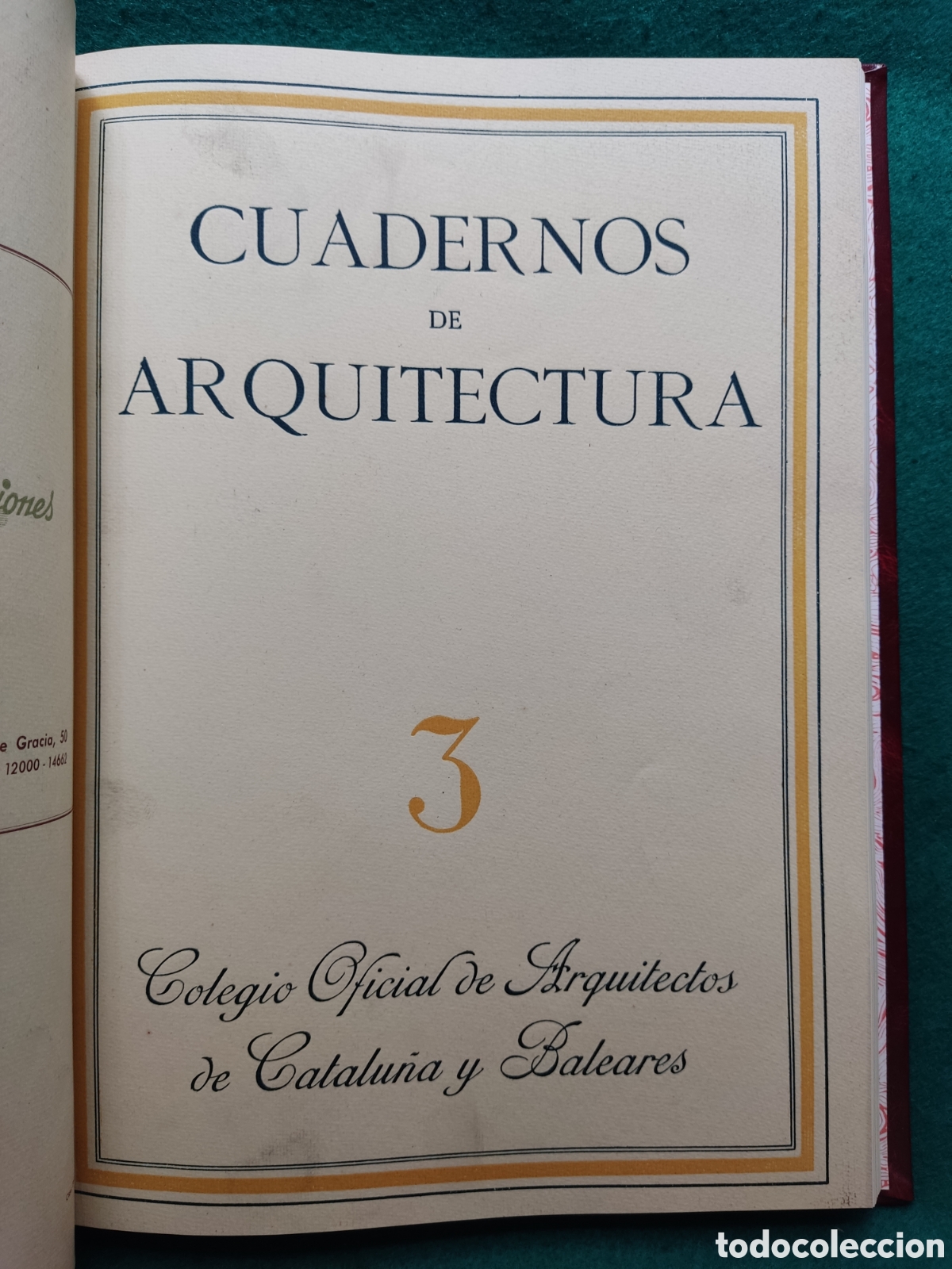 Libros de segunda mano: CUADERNOS DE ARQUITECTURA 1945 - Foto 5