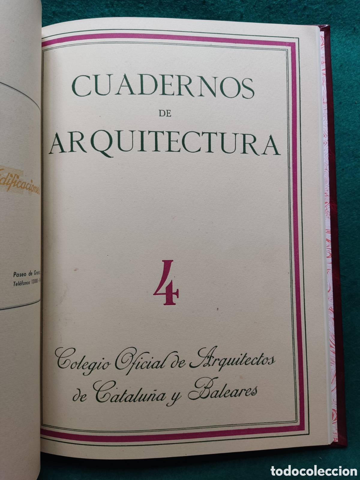 Libros de segunda mano: CUADERNOS DE ARQUITECTURA 1945 - Foto 7