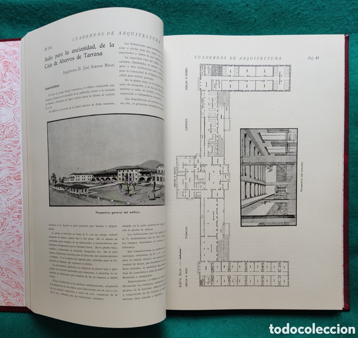 Libros de segunda mano: CUADERNOS DE ARQUITECTURA 1945 - Foto 9