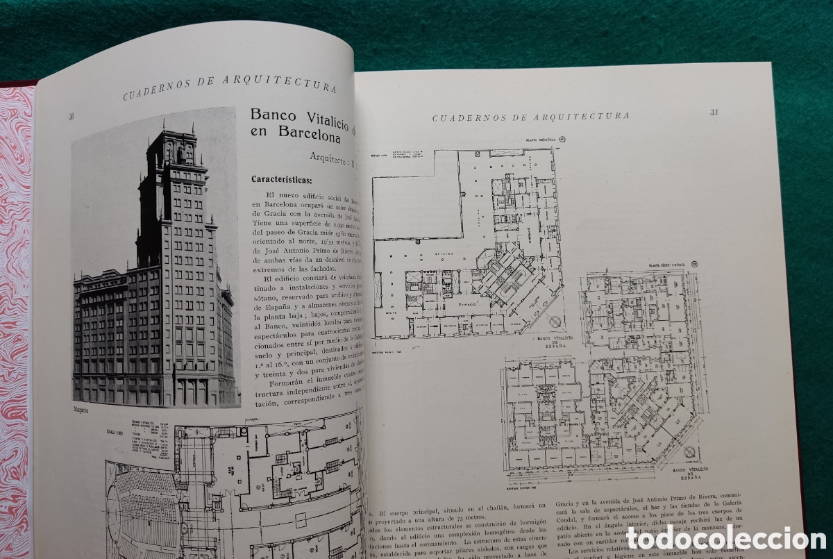 Libros de segunda mano: CUADERNOS DE ARQUITECTURA 1945 - Foto 13