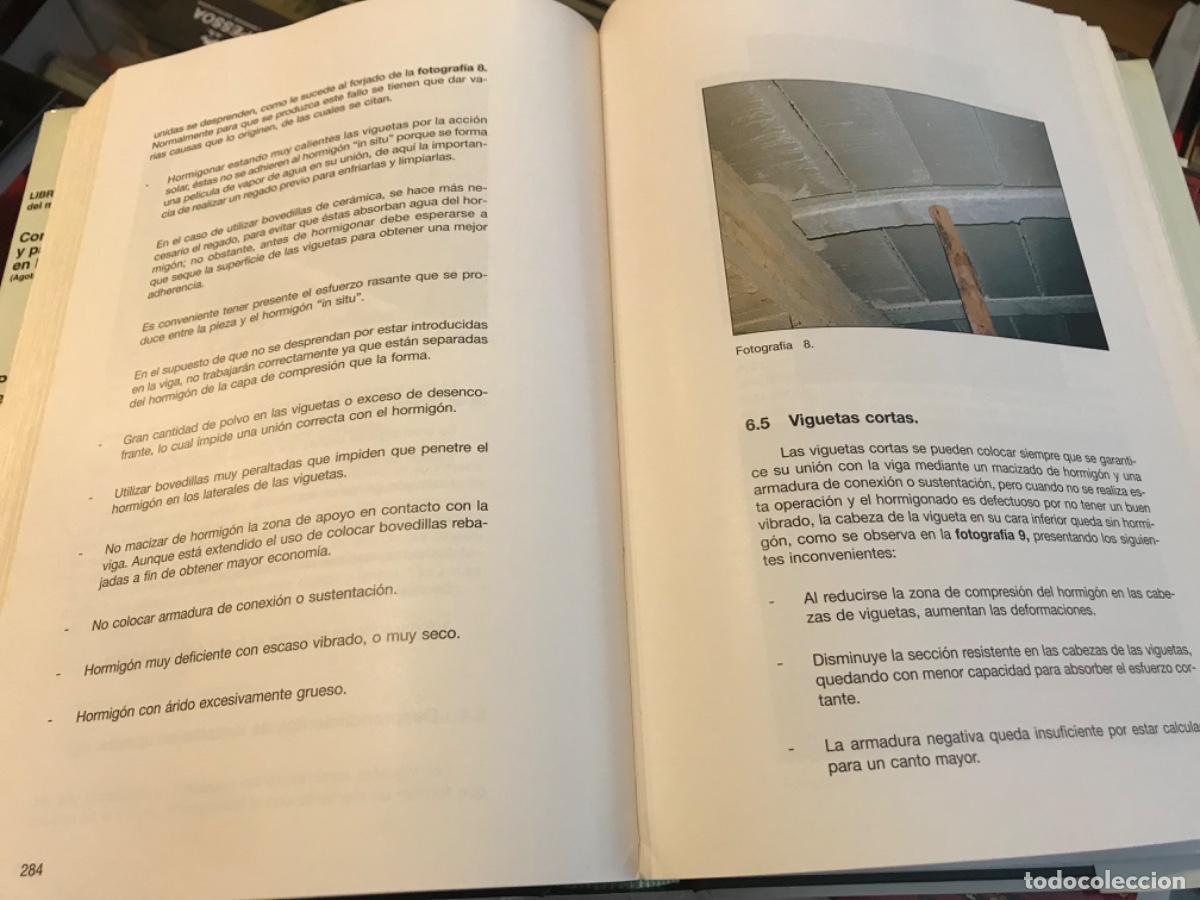 Libros de segunda mano: MANUEL MU&Ntilde;OZ HIDALGO. DIAGNOSIS Y CAUSAS EN PATOLOG&Iacute;A DE LA EDIFICACI&Oacute;N. 1994 - Foto 8