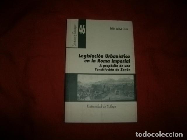 Gebrauchte B&uuml;cher: LEGISLACI&Oacute;N URBAN&Iacute;STICA EN LA ROMA IMPERIAL. A PROP&Oacute;SITO DE UNA CONSTITUCI&Oacute;N DE ZEN&Oacute;N