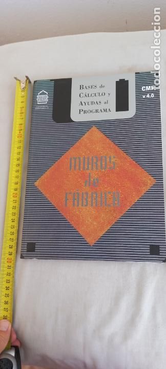 Gebrauchte B&uuml;cher: MUROS DE FABRICA.BASES DE CALCULO Y AYUDAS AL PROGRAMA CMF V 4.0. CONSORCIO TERMOARCILLA