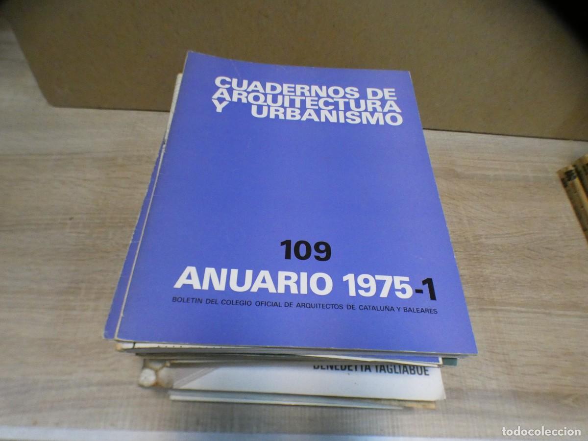 Second hand books: ARKANSAS1980 REVISTA ARQUITECTURA BUEN ESTADO GENERAL CUADERNOS DE ARQUITECTURA URBANISMO NUM 109