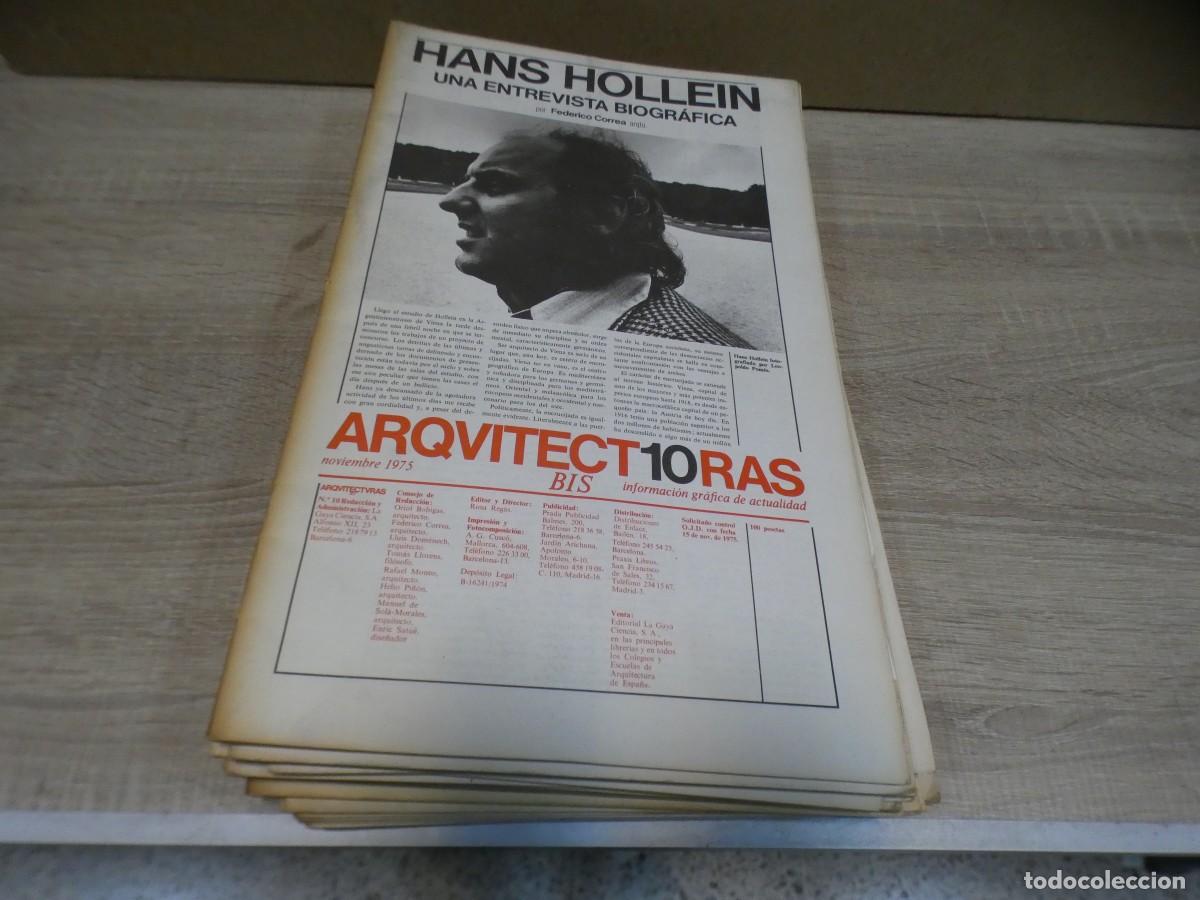 Gebrauchte B&uuml;cher: ARKANSAS1980 REVISTA ARQUITECTURA BUEN ESTADO GENERAL BIS ARQUITECTVRAS 10