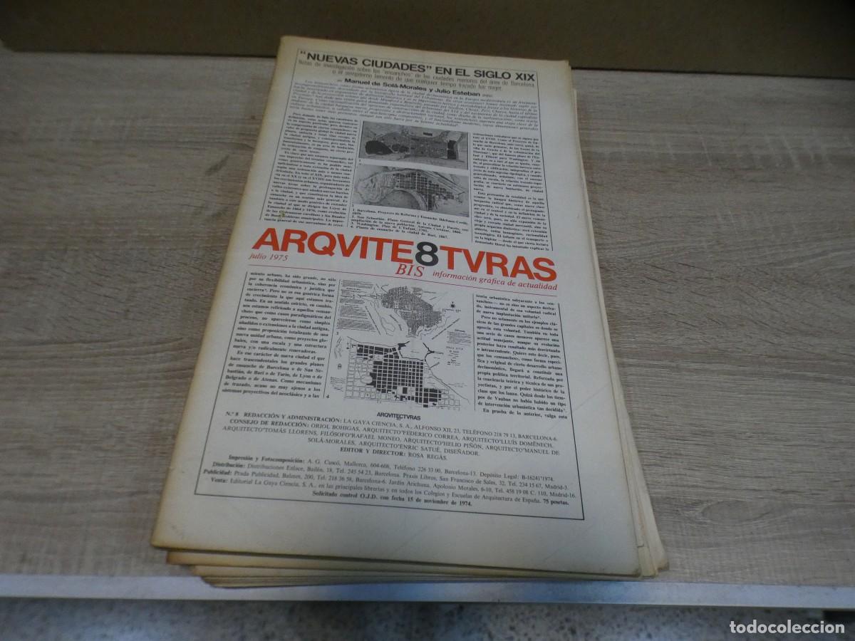 Gebrauchte B&uuml;cher: ARKANSAS1980 REVISTA ARQUITECTURA BUEN ESTADO GENERAL BIS ARQUITECTVRAS 8