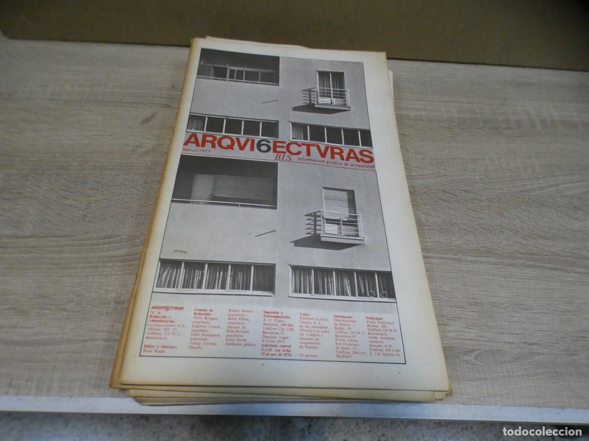 Gebrauchte B&uuml;cher: ARKANSAS1980 REVISTA ARQUITECTURA BUEN ESTADO GENERAL BIS ARQUITECTVRAS 6
