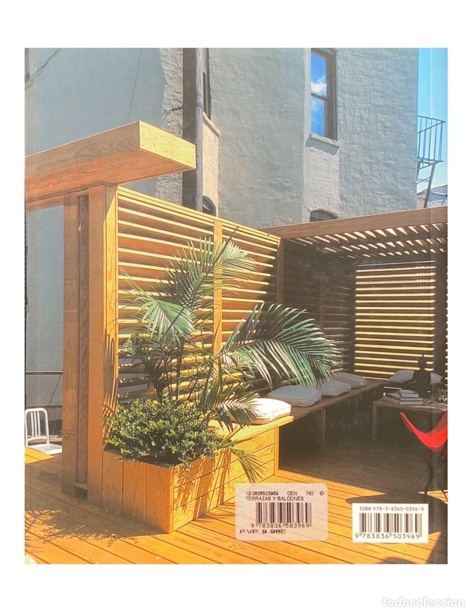 Libros de segunda mano: TERRAZAS Y BALCONES - Foto 2