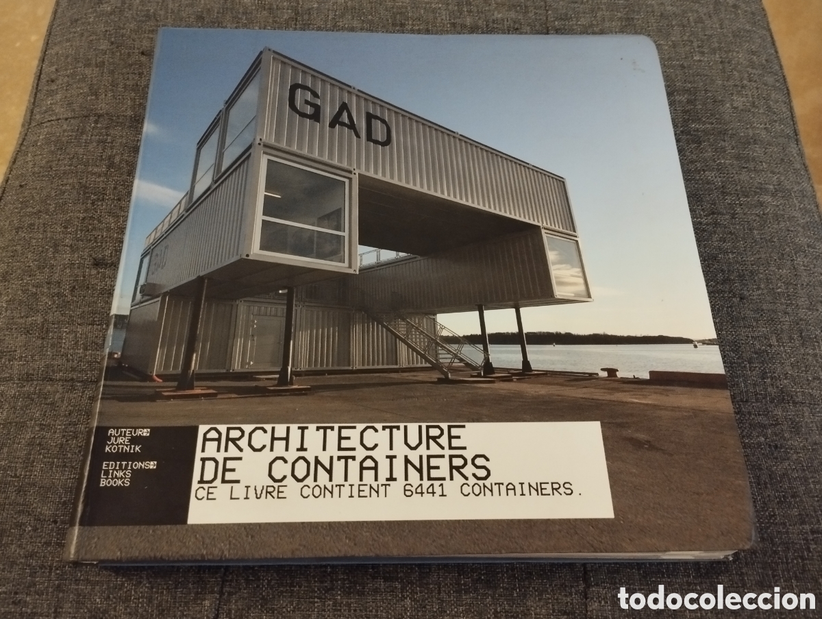 architecture de containers. ce livrecontient 64 - Buy Used books about  architecture on todocoleccion