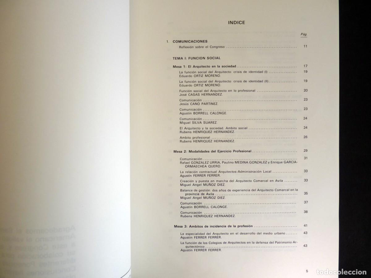 Libros de segunda mano: CONGRESO DE ARQUITECTOS DE ESPA&Ntilde;A. GRANADA 1981. COMO NUEVOS - Foto 20
