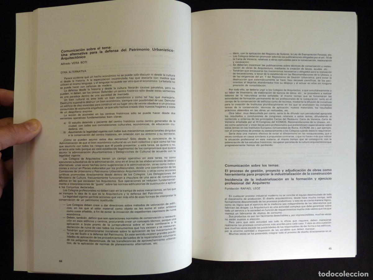 Libros de segunda mano: CONGRESO DE ARQUITECTOS DE ESPA&Ntilde;A. GRANADA 1981. COMO NUEVOS - Foto 22