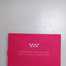 Libros de segunda mano: LA REAL CASA DE CORREOS 1756-1998-ED. COMUNIDAD MADRID-1988-TAPA DURA-SOBRECUBIERTA