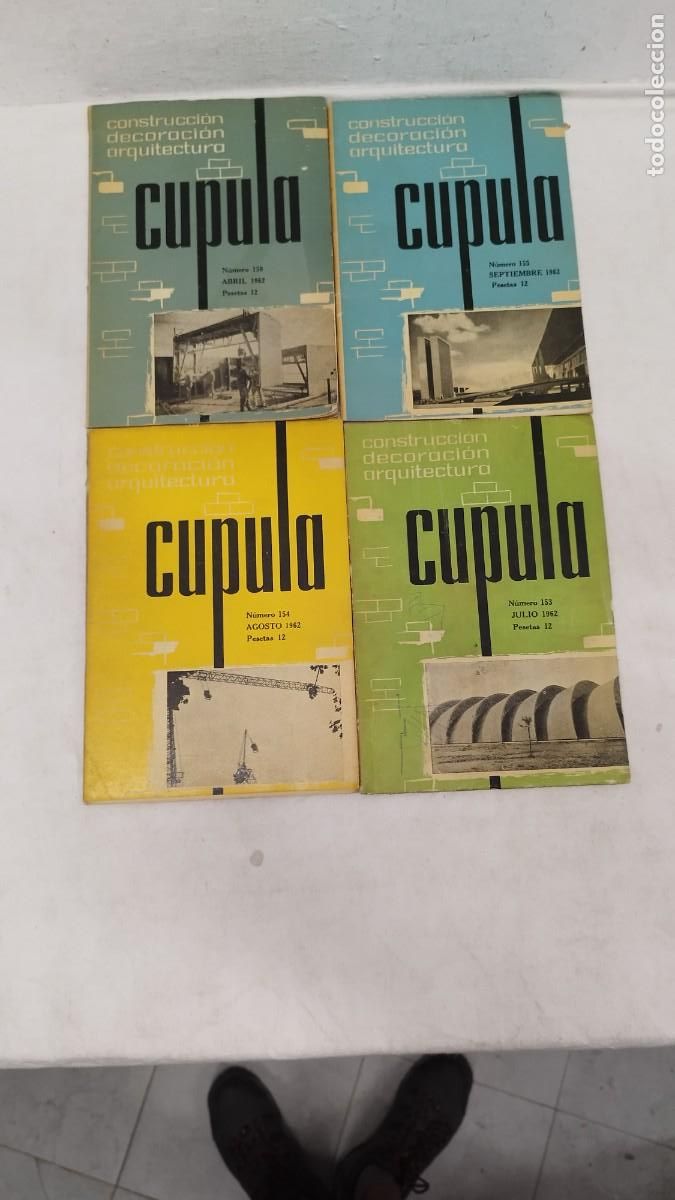 Libri di seconda mano: Antiguas 4 Revistas C&uacute;pula,Ns&deg; 150/153/154/155 1962