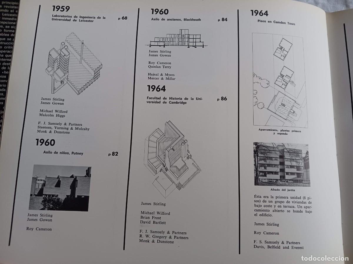 Libros de segunda mano: JAMES STIRLING, EDIFICIOS Y PROYECTOS 1950 - 1974 - Foto 8
