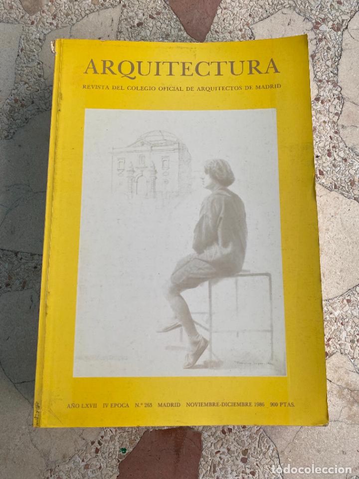 Libros de segunda mano: COAM ARQUITECTURA N&ordm; 263. REFORMA DE LA PUERTA DEL SOL. TEATRO DE SAGUNTO. BELLVERET DE J&Aacute;TIVA.