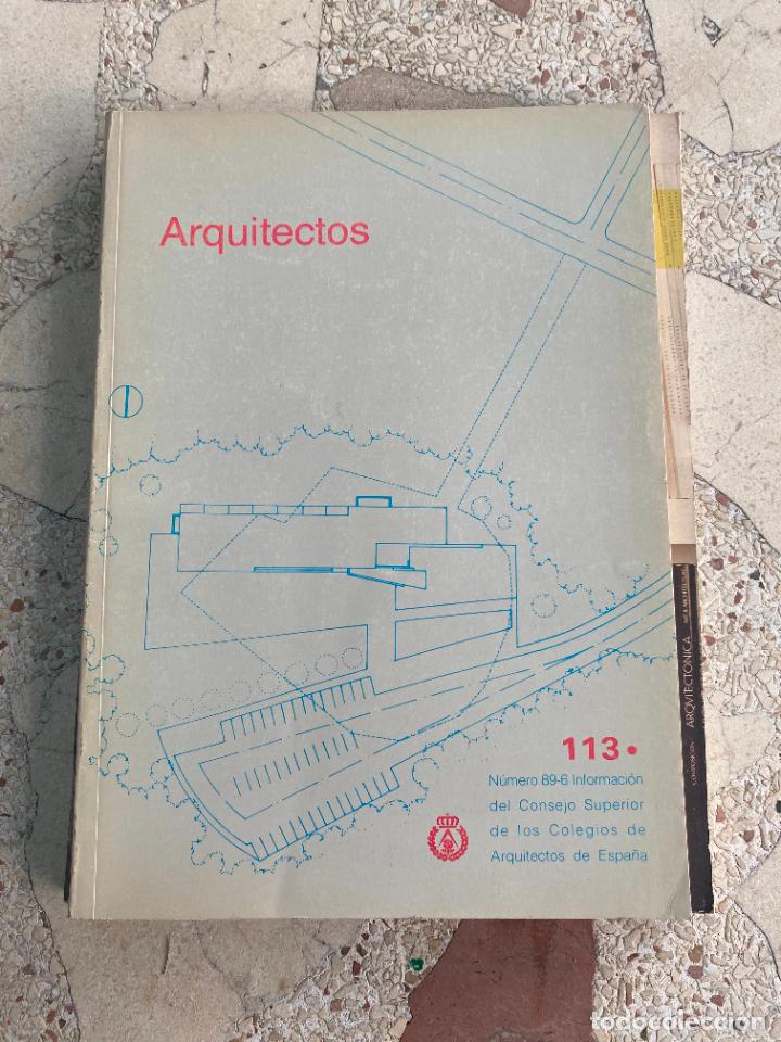Livres d'occasion: ARQUITECTOS 113 N&ordm; 89-6. JOS&Eacute; MARIA DE LAS CASAS AYALA. JUAN KLAINSEK ZIZMOND. PARQUE DE TIMANFAYA.