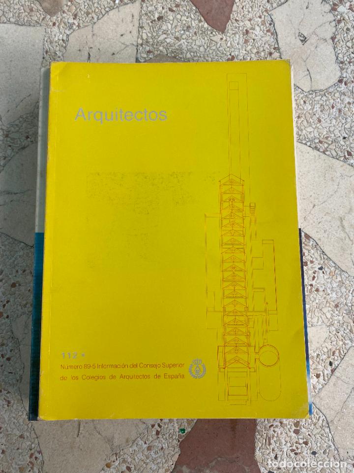 Livres d'occasion: ARQUITECTOS 112 N&ordm; 89-5. TRATAMIENTO DE HUMEDADES. PREMIO DE ARQUITECTURA DEL COLEGIO.