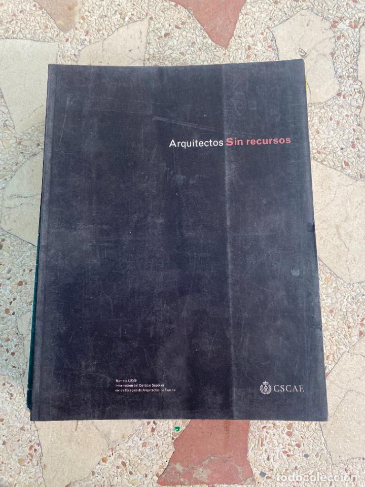 Livres d'occasion: ARQUITECTOS SIN RECURSOS N&ordm; 1. ANDREA BUCHNER. ALEJANDRO ECHEVERRI. JULI&Aacute;N SALAS.