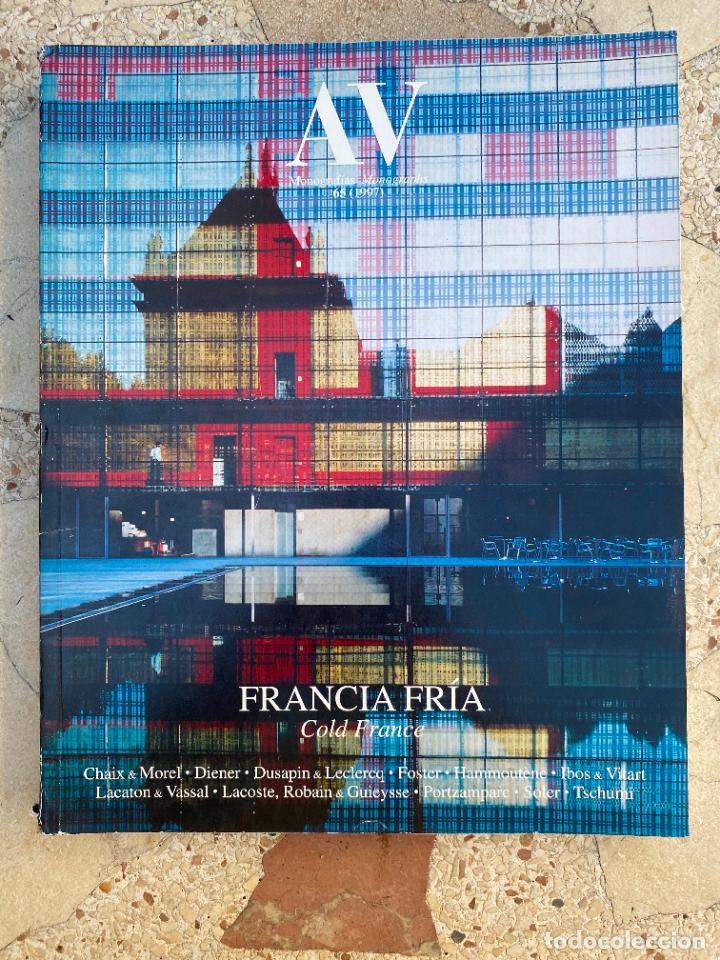 Libri di seconda mano: ARQUITECTURA VIVA MONOGRAFIAS N&ordm; 65. FRANCIA FRIA. DIENER. FOSTER. SOLER. TSCHUMI. PORTZAMPARE.