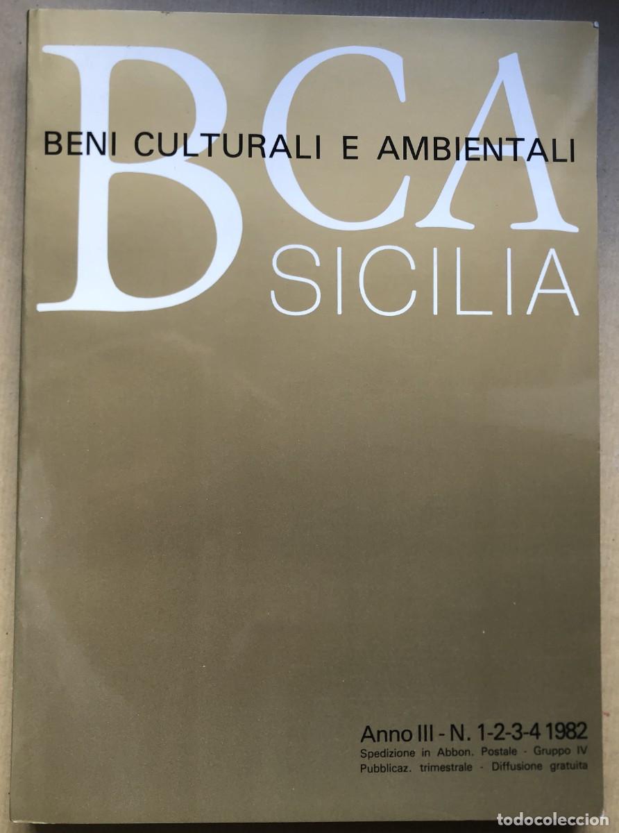 Livres d'occasion: Beni culturali e ambientali Sicilia - 1982 (Arquitectura Restauraci&oacute;n)