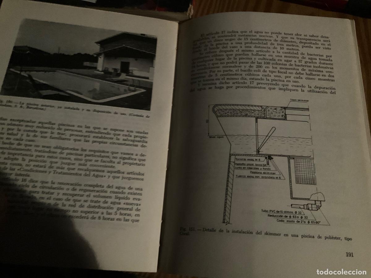 Libros de segunda mano: piscinas proyectos construccion, cusa ramos, ceac ed - Foto 3