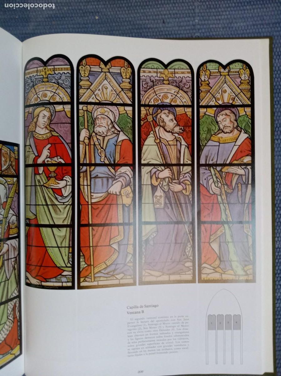 Libros de segunda mano: Las vidrieras de la Catedral de Le&oacute;n - Foto 6