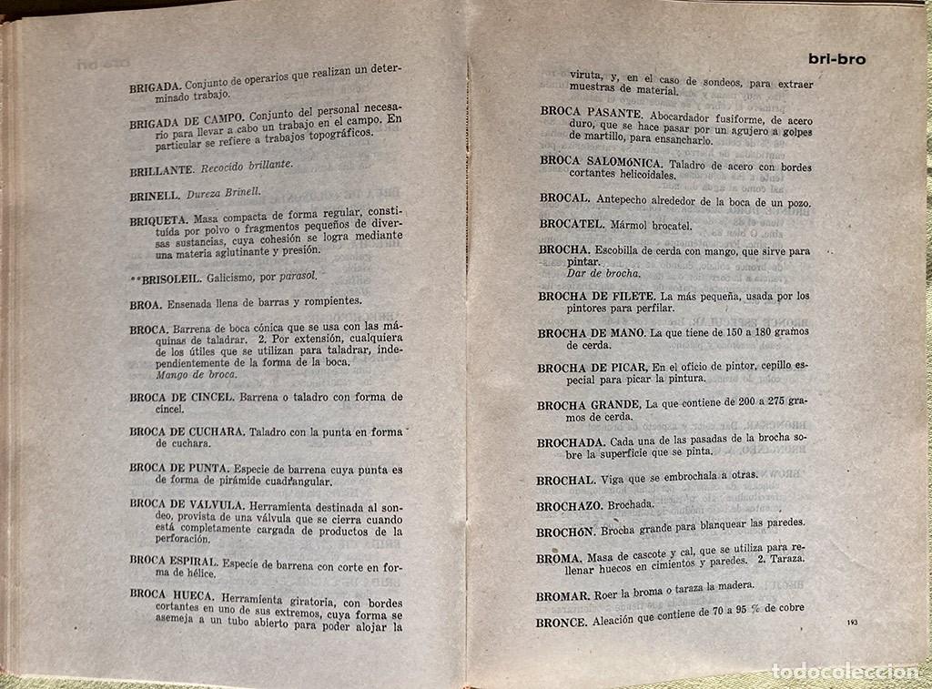 Libros de segunda mano: Lexico de la construccion - Foto 3