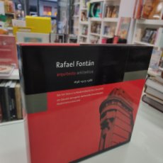 Libros de segunda mano: RAFAEL FONTÁN ARQUITECTO 1898-1925-1986 DEL ART DECÓ MODERNIDAD A LOS CINCUENTA COLEGIO VASCO BILBAO