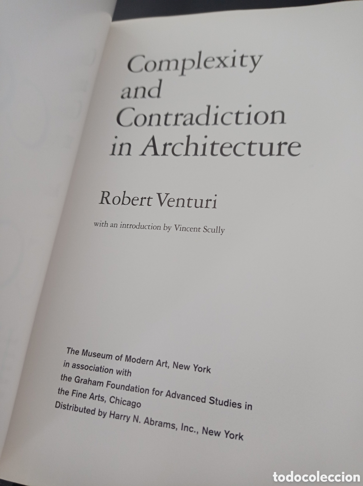 Libros de segunda mano: COMPLEXITY AND CONTRADICTION IN ARCHITECTURE - ROBERT VENTURI - Foto 3