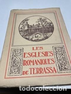 Libros de segunda mano: Les esglesies rom&agrave;niques de Terrassa