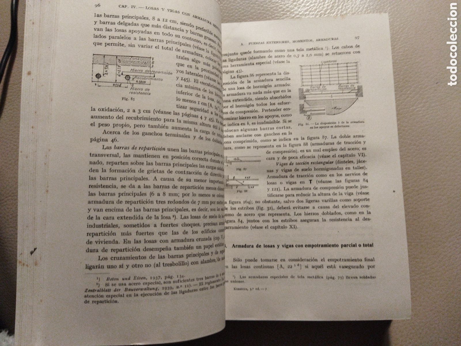 Libros de segunda mano: Construcciones de hormig&oacute;n armado / Kersten, C. - Foto 3