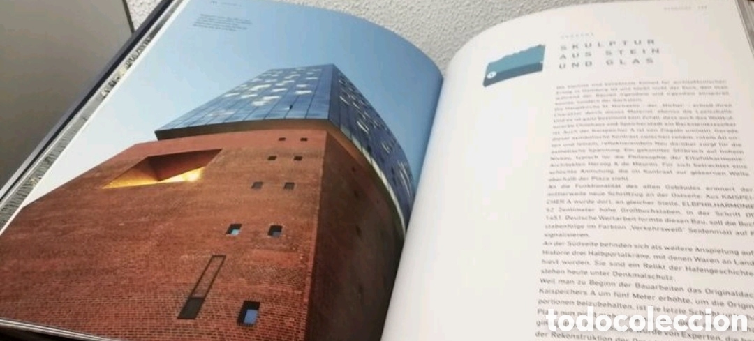 Libros de segunda mano: Elbphilharmonie Arquitectura Libro en Alem&aacute;n - Foto 8