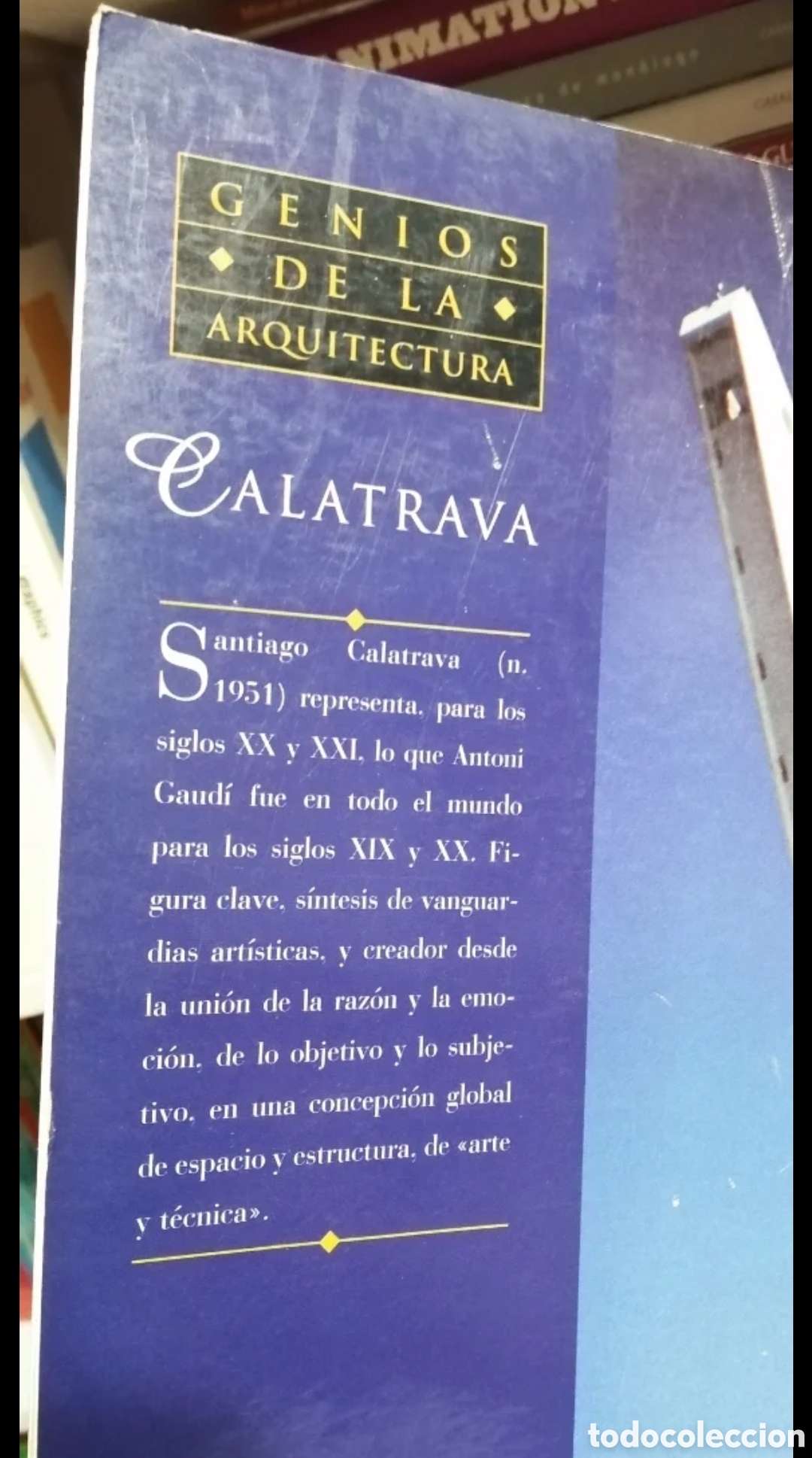 Libros de segunda mano: Calatrava Genios de la Arquitectura - Foto 2
