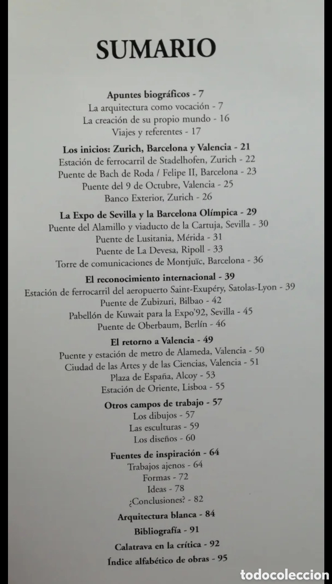 Libros de segunda mano: Calatrava Genios de la Arquitectura - Foto 3