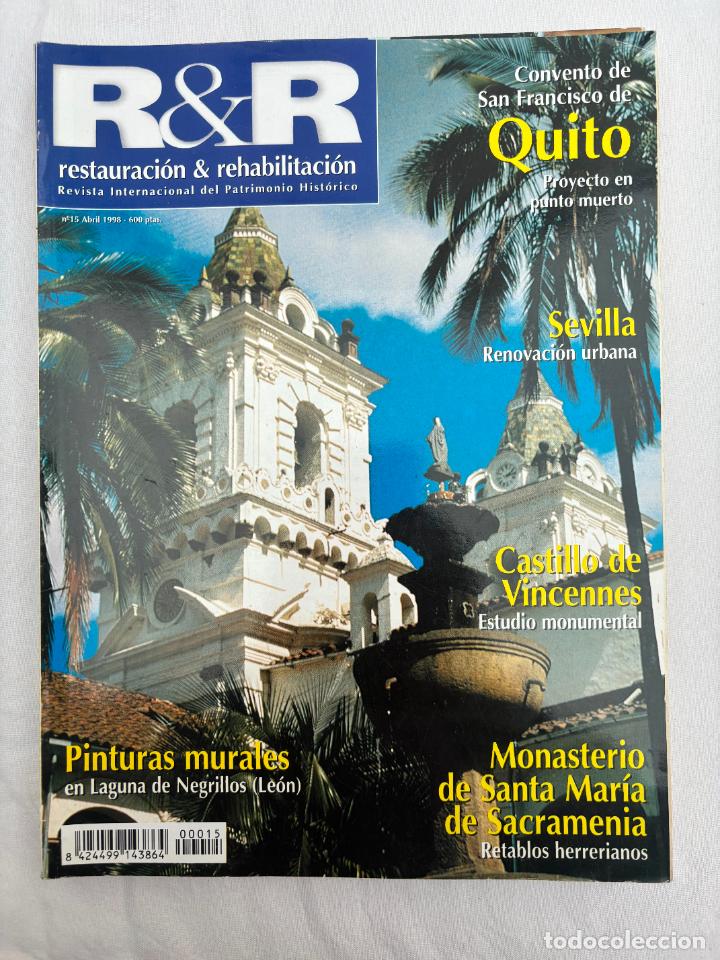 Libri di seconda mano: RESTAURACION & REHABILITACION N&ordm; 15. MONASTERIO DE SANTA MARIA DE SACRAMENIA. CASTILLO DE VINCENNES.