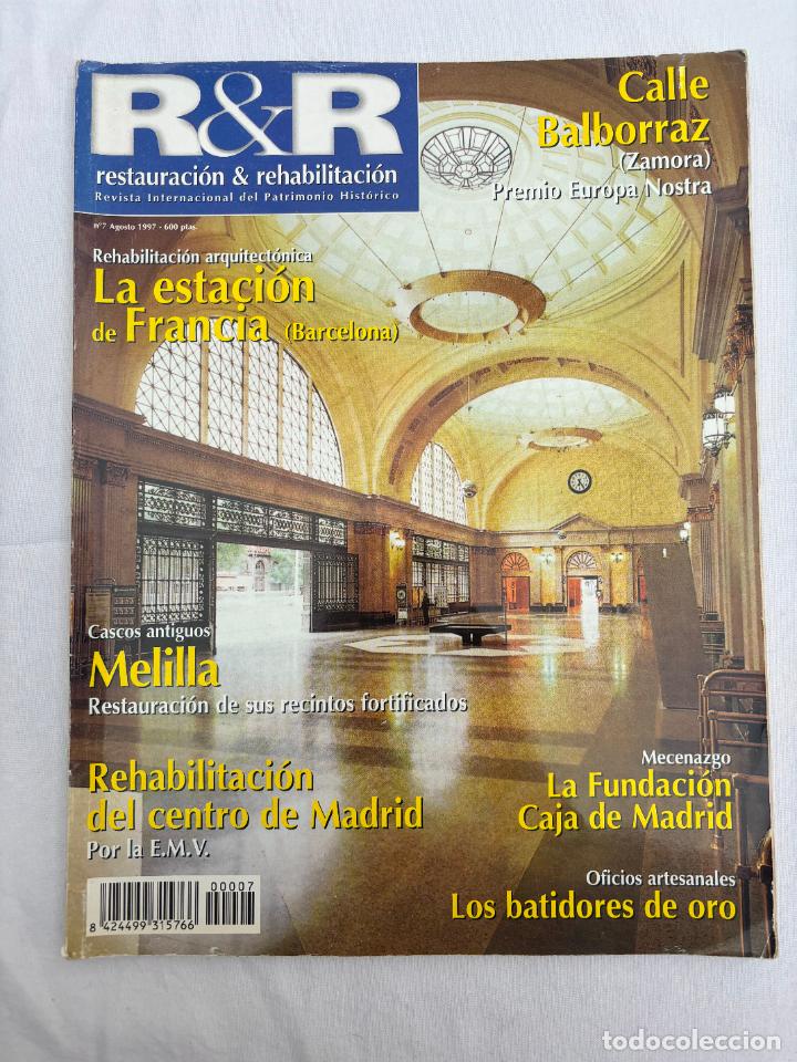 Libri di seconda mano: RESTAURACION & REHABILITACION N&ordm; 7. BATIDORES DE ORO. CASCO ANTIGUO DE MELILLA. CENTRO DE MADRID.