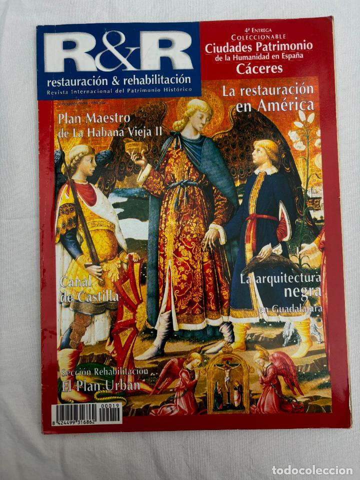 Libri di seconda mano: RESTAURACION & REHABILITACION N&ordm; 19. ARQUITECTURA NEGRA EN GUADALAJARA. CACERES. PLAN URBAN.