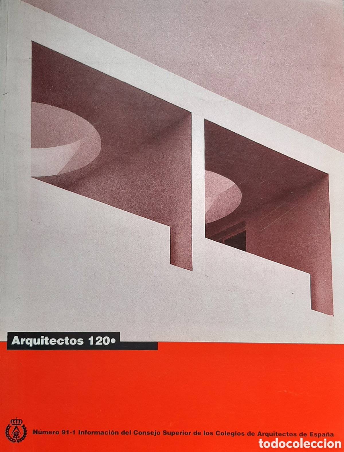 Gebrauchte B&uuml;cher: Revista Arquitectos 120. N&ordm;91-1. Consejo Superior de los Colegios de Arquitectos de Espa&ntilde;a. 1975.