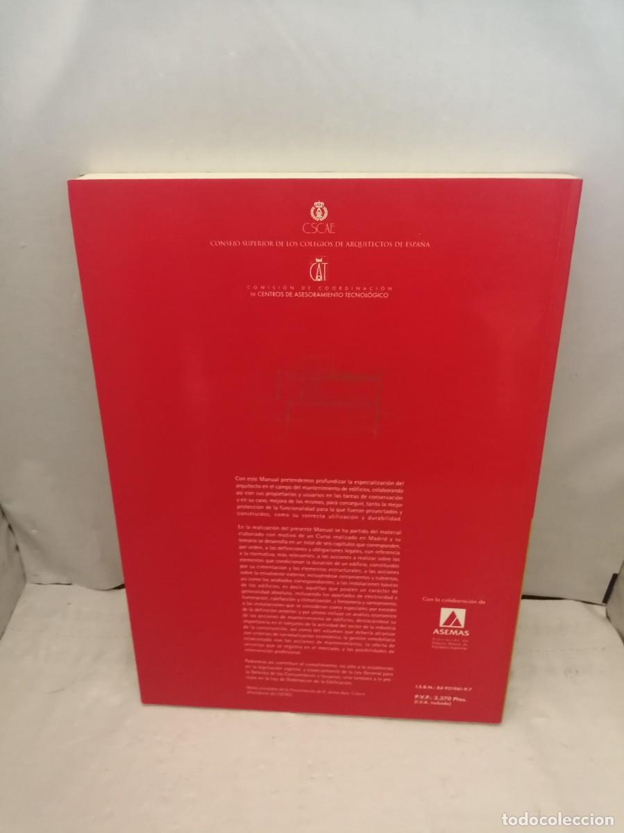 Libros de segunda mano: Manual de mantenimiento de edificios: El libro del t&eacute;cnico mantenedor - Foto 2